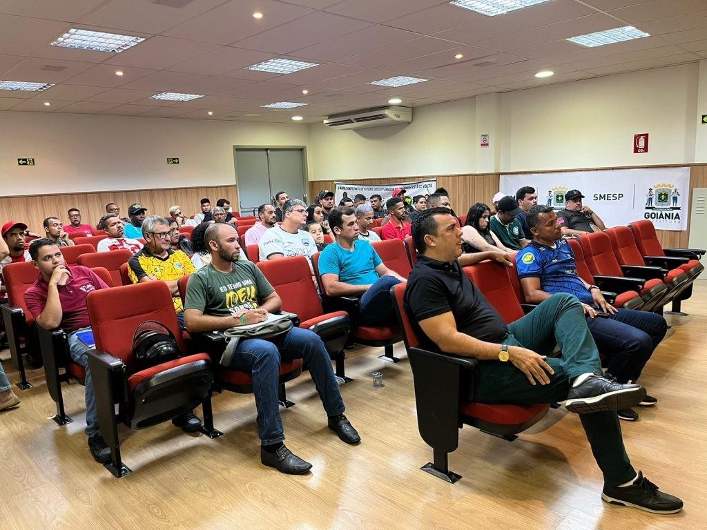 Congresso técnico da Copa Interbairros de Goiânia de Futebol Society define grupos da competição