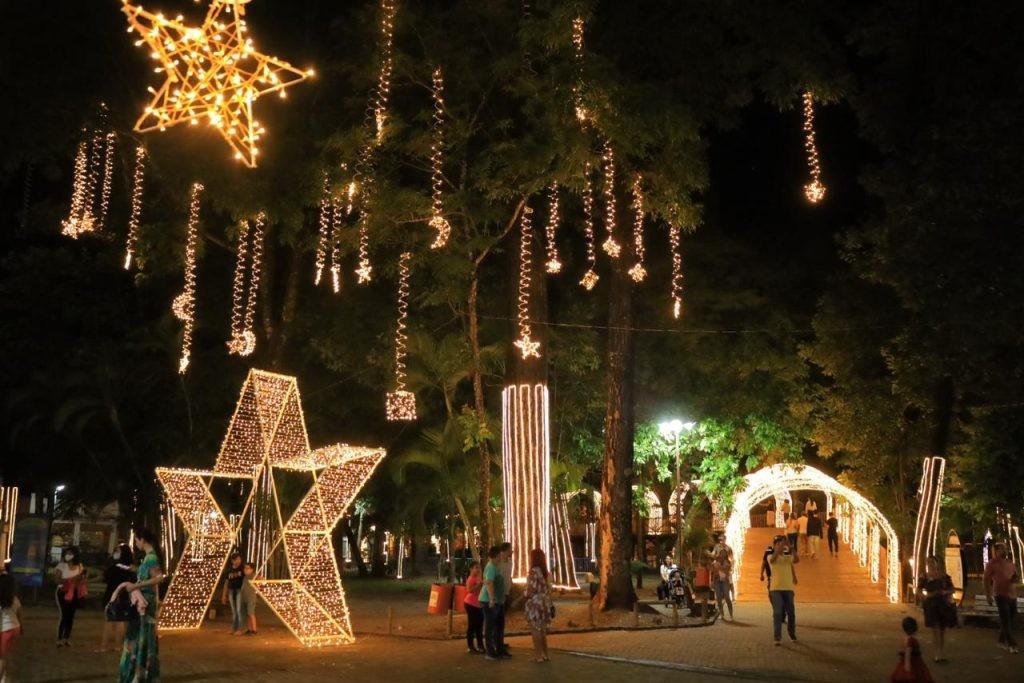 Prefeitura de Goiânia mantém decoração de Natal no Mutirama até 15 de janeiro