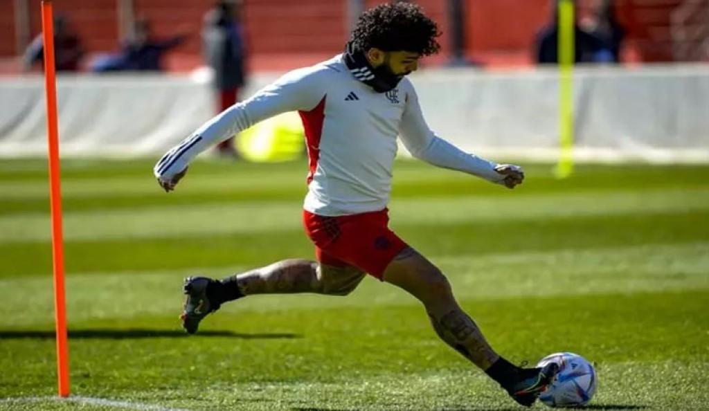 No Marrocos, Flamengo realiza primeiro treino no campo