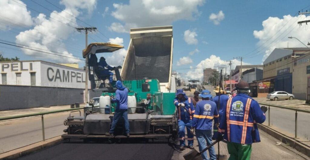 Prefeitura de Goiânia investe em reconstrução de 500 quilômetros de asfalto