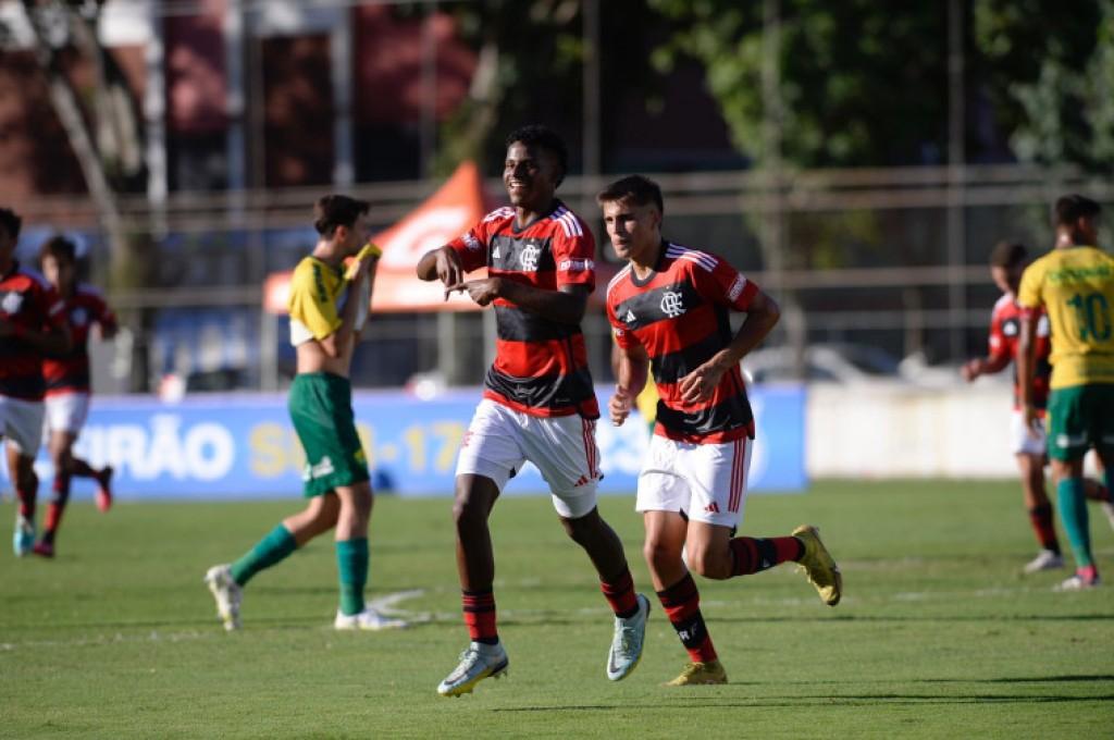 Flamengo vence o Cuiabá por 3 a 0 pela estreia do Brasileirão Sub-17