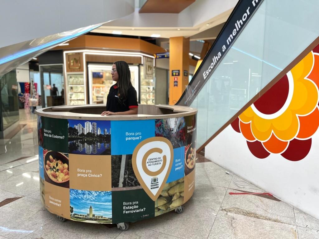 Prefeitura de Goiânia inaugura Centro de Atendimento ao Turista no Shopping Mega Moda nesta quinta-feira (13/07)