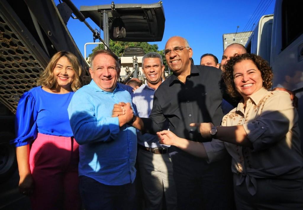 Rogério Cruz lança obra de revitalização da Avenida Rio Verde e destaca parceria com Prefeitura de Aparecida de Goiânia