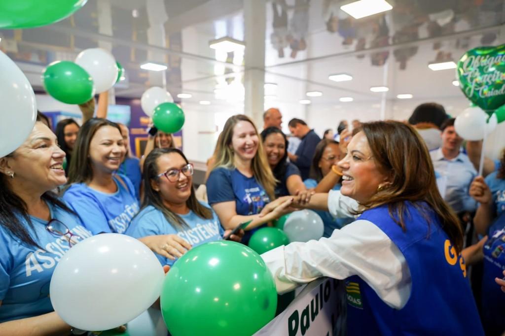 Em Rio verde, Gracinha Caiado entrega mais de 2 mil benefícios e casas a custo zero
