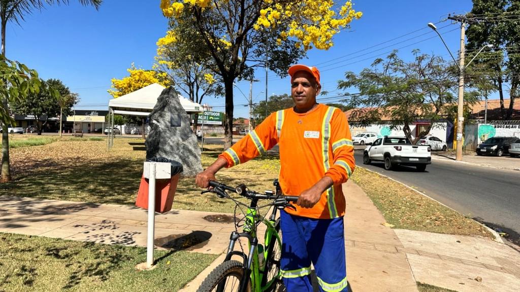 No Dia do Ciclista, colaborador da Comurg destaca paixão pela bicicleta