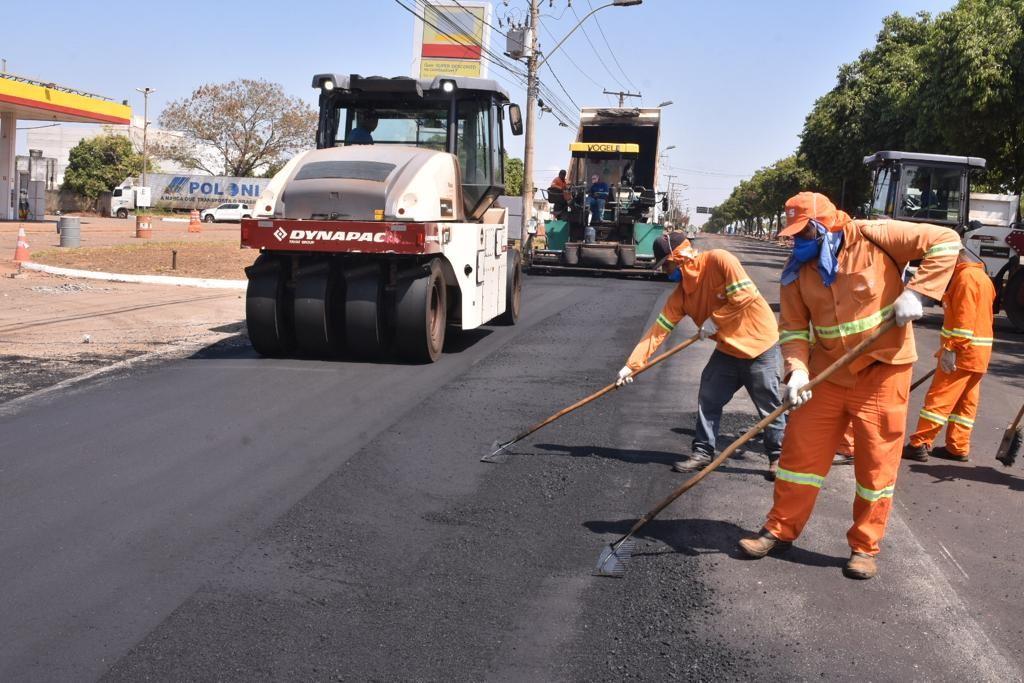 Prefeitura de Goiânia acelera reconstrução da Avenida Perimetral Norte e conclui metade do trecho 2