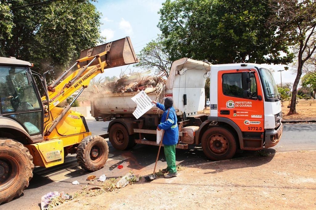 Prefeitura de Goiânia fiscaliza descarte clandestino realizado por grandes geradores