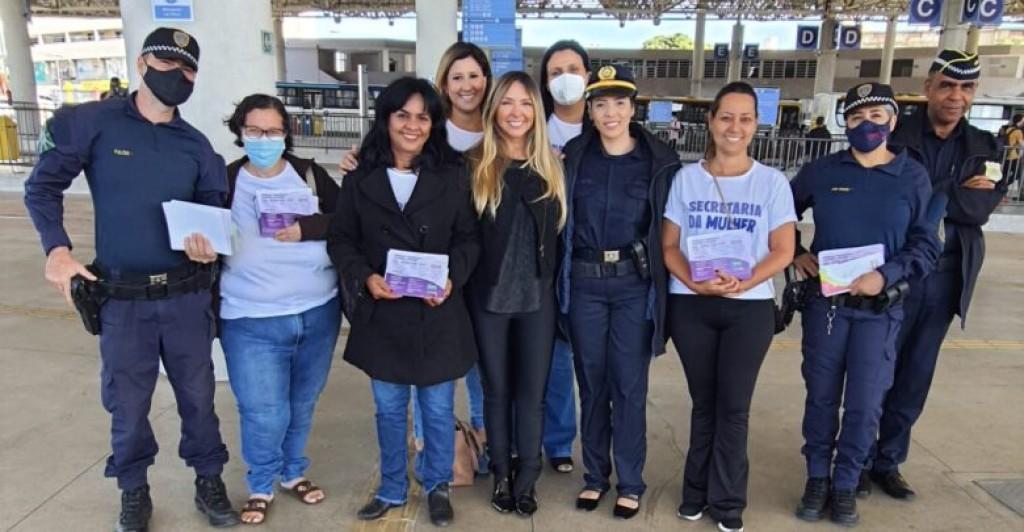 Prefeitura de Goiânia realiza blitz educativa em comemoração aos 17 anos da Lei Maria da Penha