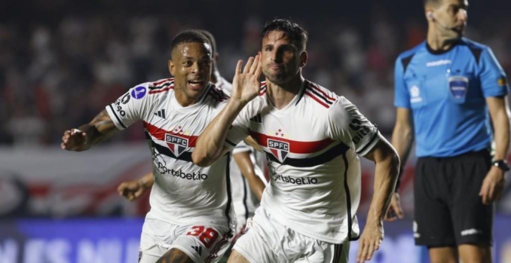 São Paulo vence San Lorenzo e avança para as quartas de final da Sul-Americana