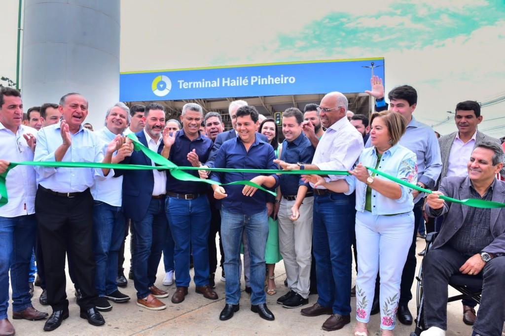 Prefeito Rogério inaugura Terminal Hailé Pinheiro e amplia rede de transporte público em Goiânia