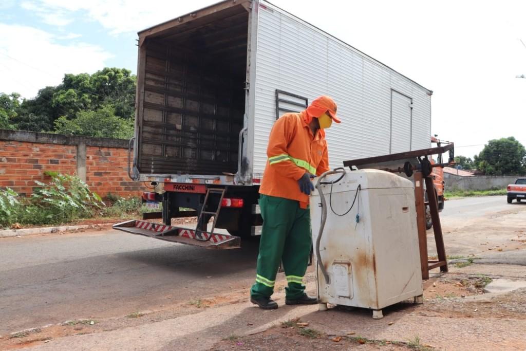 Prefeitura de Goiânia disponibiliza serviços do Cata-treco no feriado de 7 de Setembro e prevê recolhimento de mais de mil itens ao longo da semana