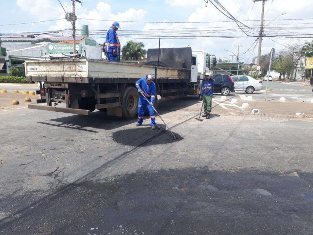 Prefeitura de Goiânia faz manutenção da malha viária em 15 bairros, nesta quarta-feira (6/9)