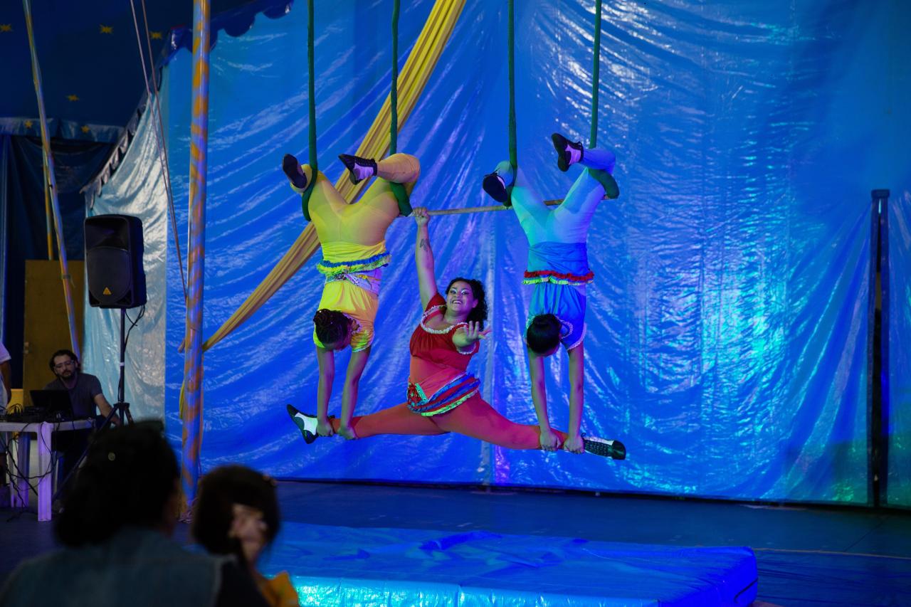 Sesc Centro realiza oficina de circo e expressões neste fim de semana