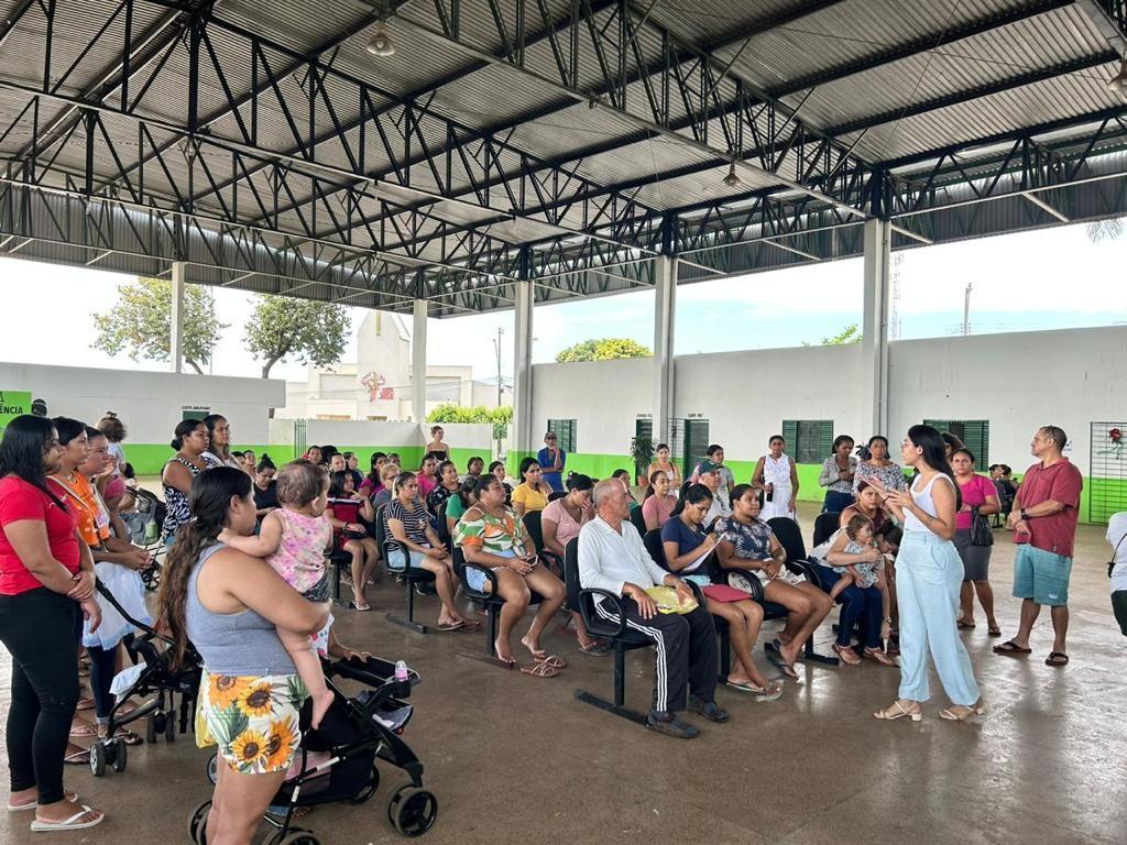 Prefeitura de Goiânia promove palestra sobre prevenção ao câncer de pele no Cras do Setor Novo Mundo