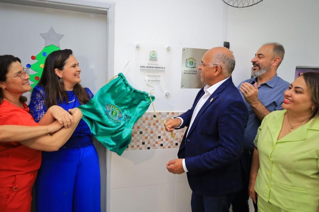 Prefeito Rogério inaugura revitalização do Cmei Jardim América e destaca aumento da capacidade de atendimento