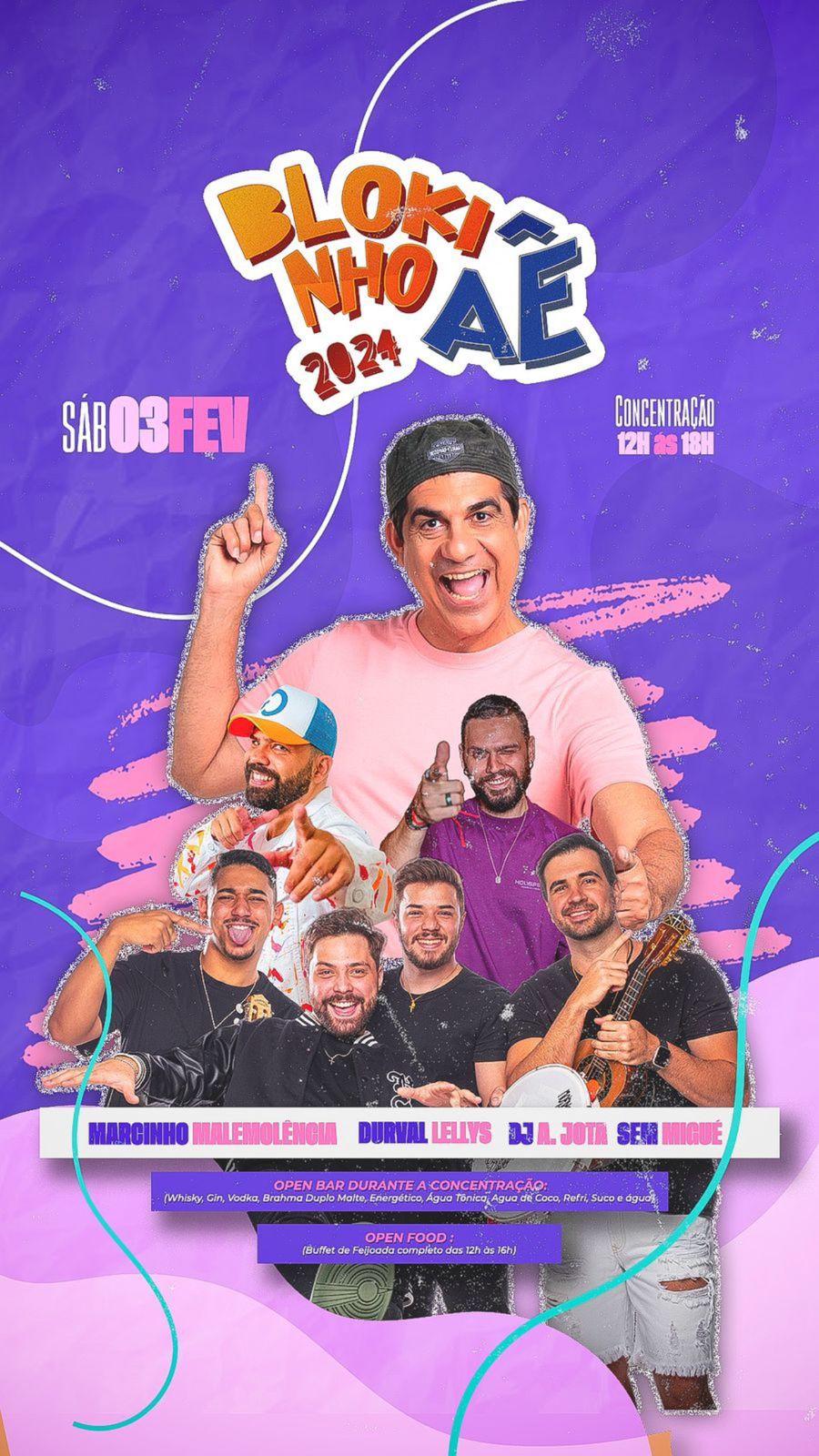 Carnaval e Blokinho Aê, tem tudo haver........ Parceria de Sucesso