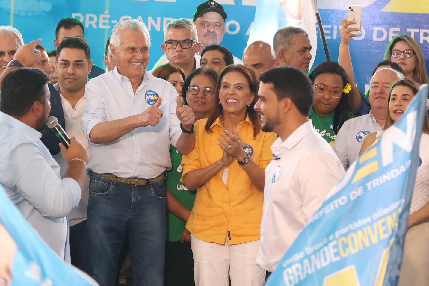 Convenção do União Brasil define Prefeito Marden Júnior como candidato à reeleição em Trindade; Juan Darrot é o vice