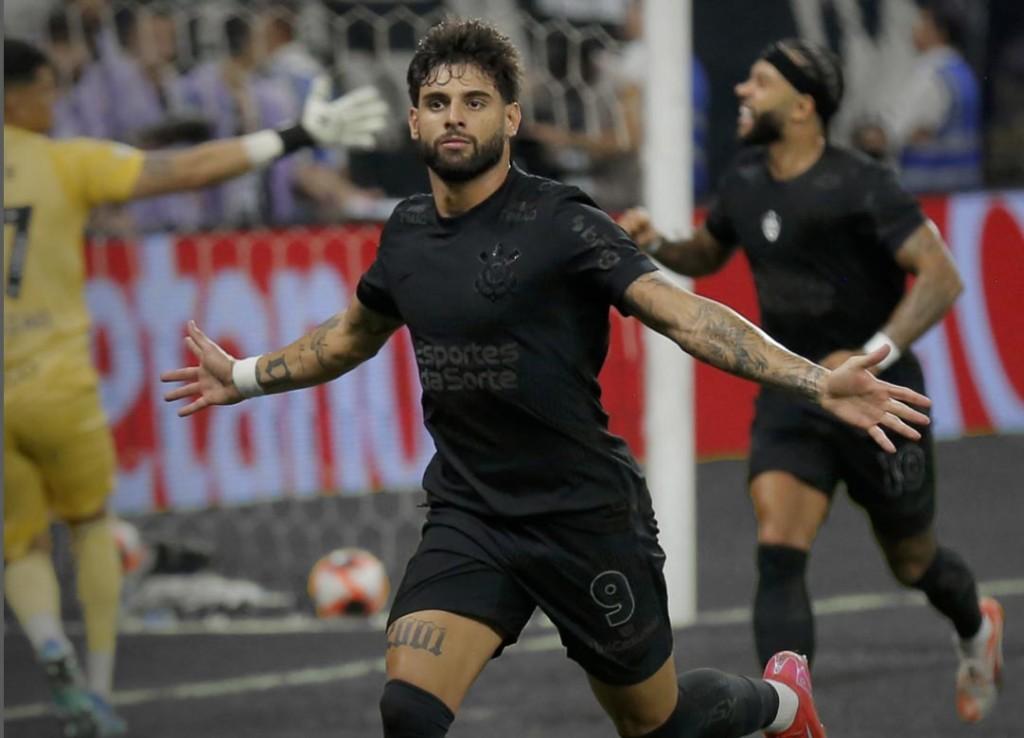 Yuri Alberto brilha no clássico e ofusca Neymar em vitória do Corinthians sobre o Santos
