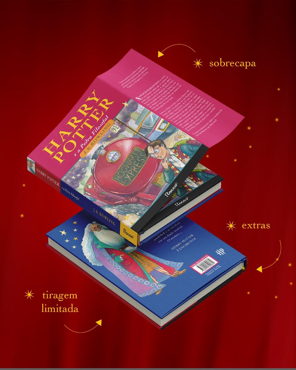 Edição especial de Harry Potter e a Pedra Filosofal chega às livrarias brasileiras