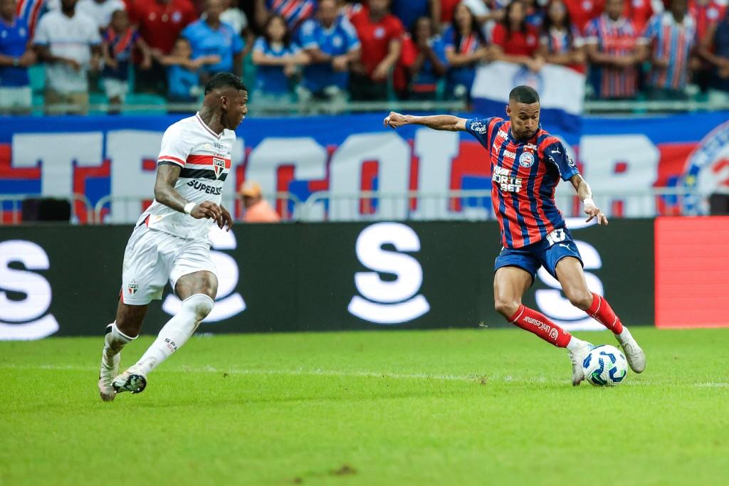 Bahia brilha e vence o São Paulo pelo Brasileirão
