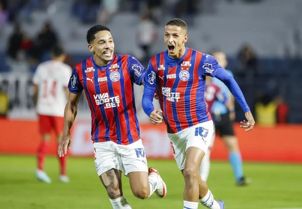 Bahia goleia Red Bull Bragantino fora de casa e sobe ao G5 do Brasileirão