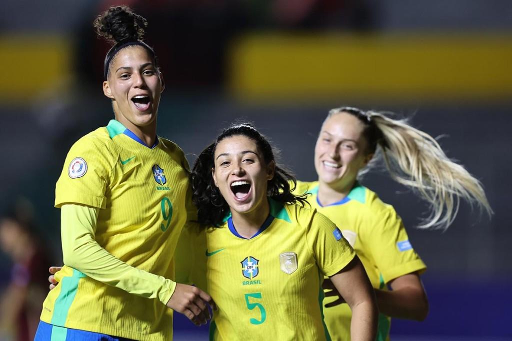 Brasil estreia na Copa América Feminina com vitória sobre a Venezuela