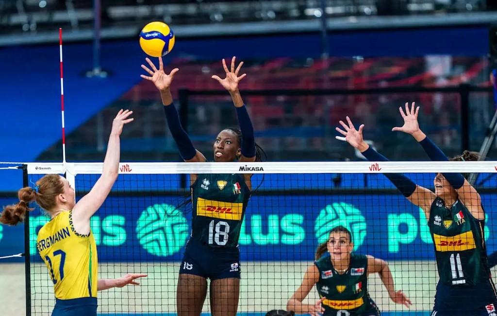 Itália vence Brasil e conquista o bicampeonato da Liga das Nações de vôlei feminino