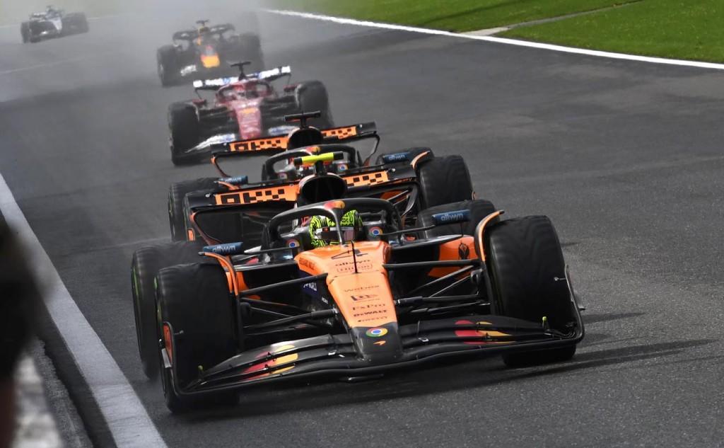 Oscar Piastri brilha sob chuva e vence o GP da Bélgica;  Bortoleto pontua em 9º