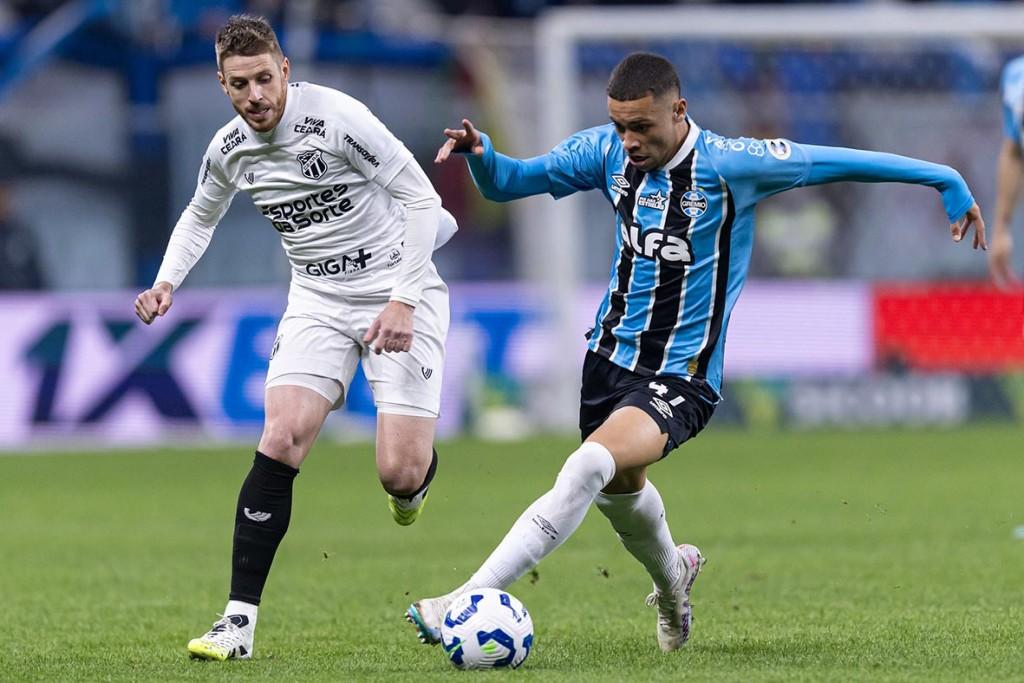 Empate sem gols na Arena: Grêmio e Ceará dividem pontos em jogo morno pelo Brasileirão