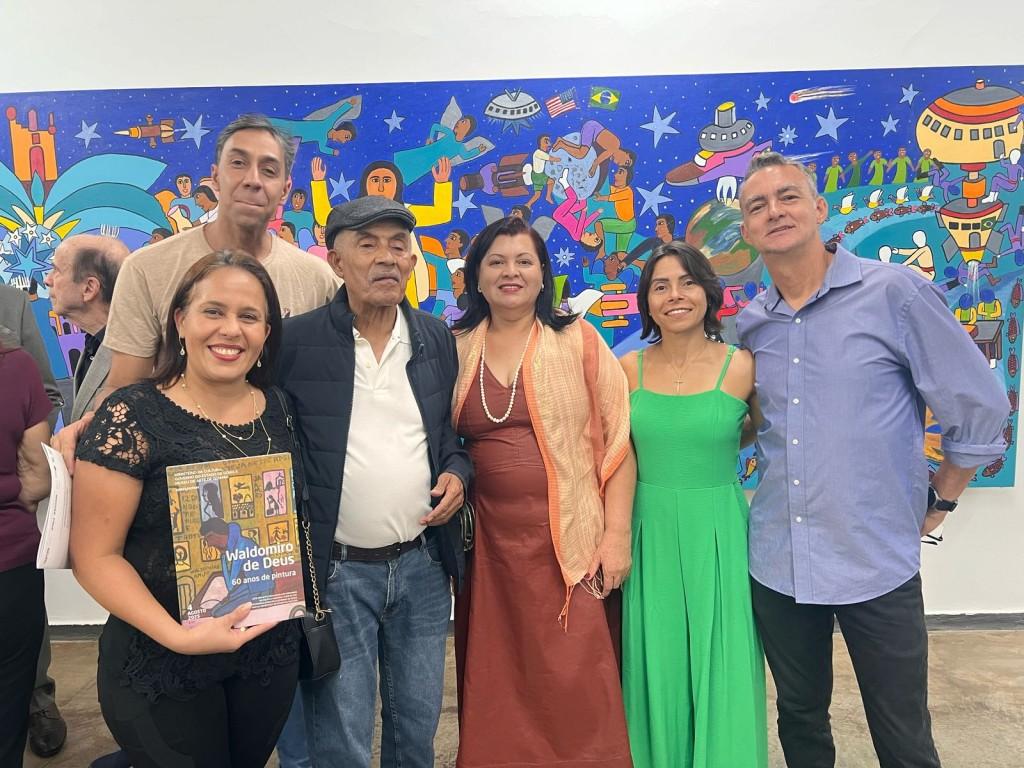 Museu de Arte de Goiânia abre exposição e celebra 60 anos de carreira do artista Waldomiro de Deus