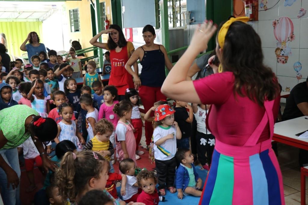 Orquestra Sinfônica de Goiânia realiza concerto didático no Cmei Dra. Elizabeth Pinto