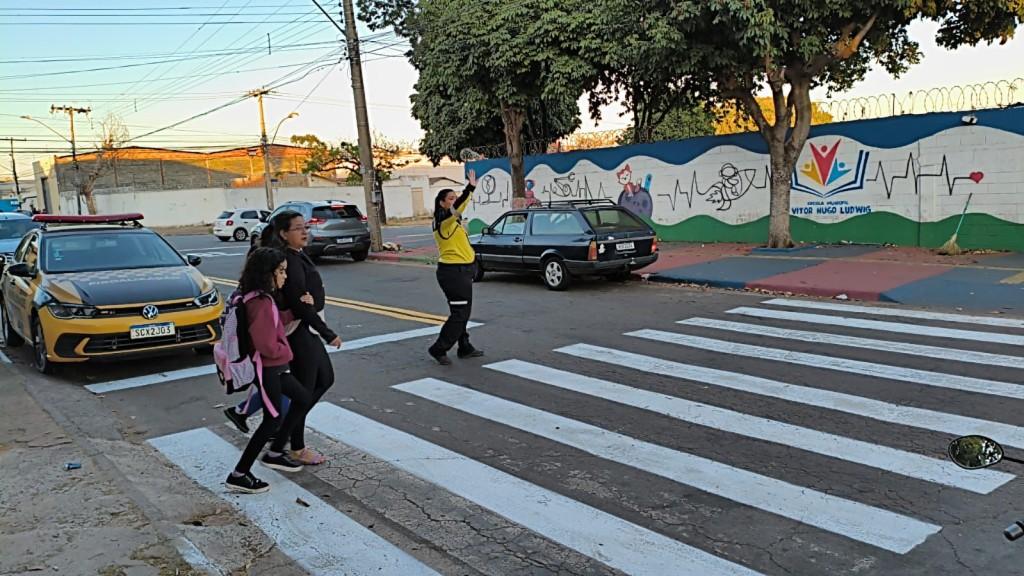 Prefeitura de Goiânia reforça ações de conscientização e educação em faixas de pedestres
