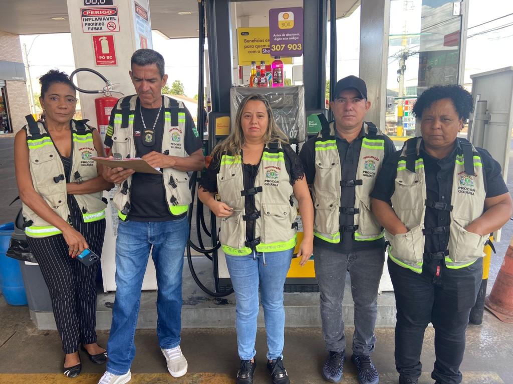 Procon Goiânia fiscaliza postos na Região Noroeste após denúncias de preços abusivos