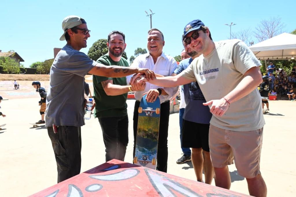 Mabel inaugura revitalização da Praça do Bacião no Setor Sul