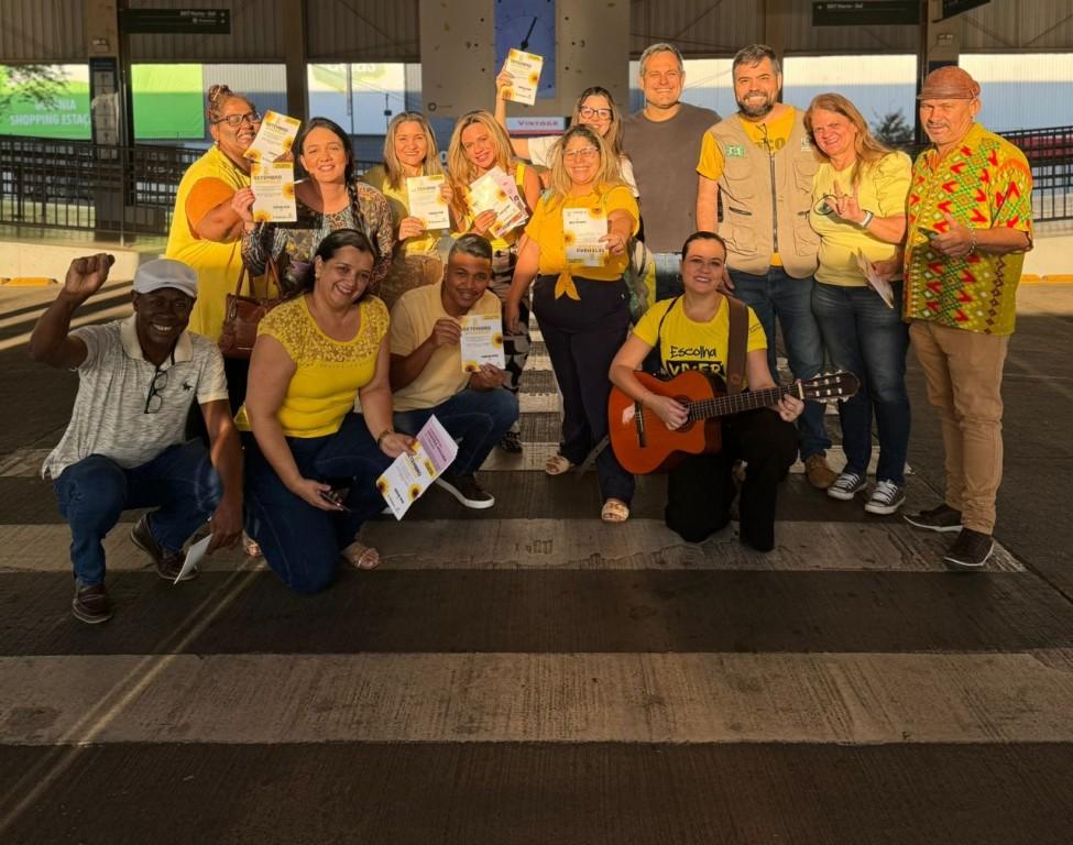 Prefeitura de Goiânia promove ação integrada no Terminal Paulo Garcia no Setembro Amarelo