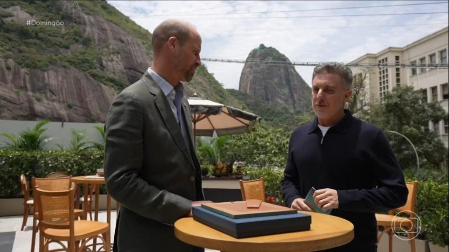 “Papai real e sem celular”: Príncipe William encanta brasileiros em entrevista leve e sincera a Luciano Huck