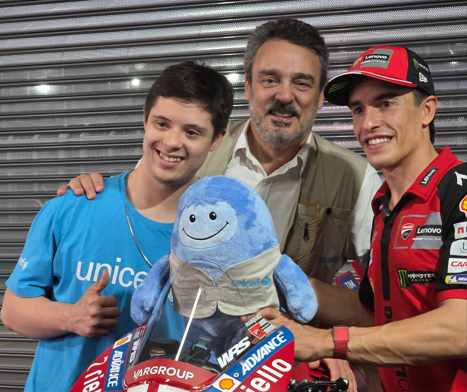 “Sou campeão nas pistas e João Vitor é campeão na inclusão”, diz Marc Márquez em encontro emocionante no autódromo