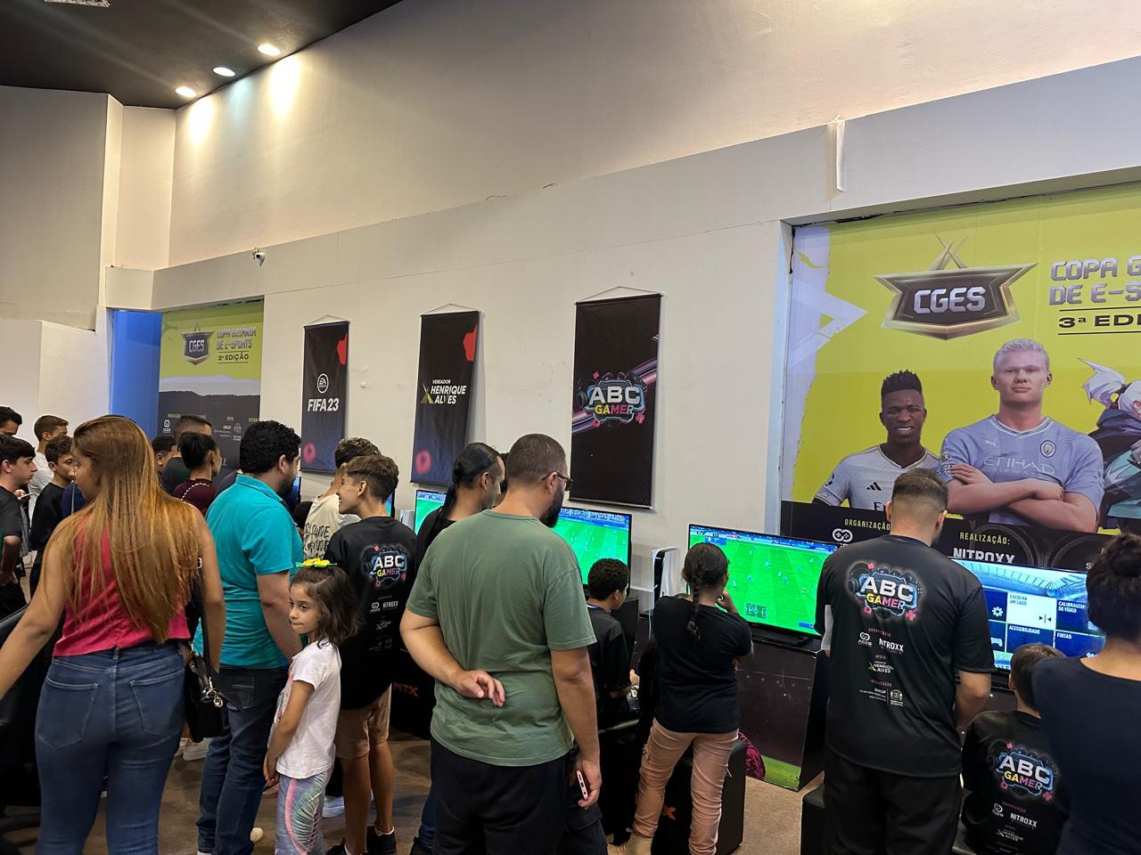 ABC Gamer 2026 chega à final no Goiânia Shopping com entrada gratuita e foco em educação digital