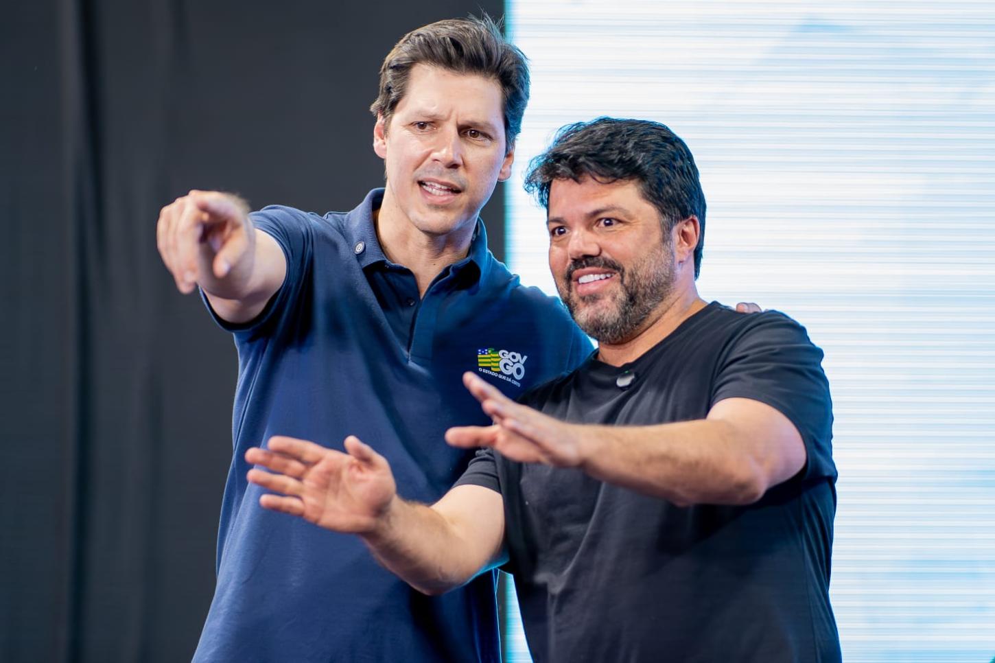 Daniel Vilela e Márcio Corrêa anunciam parceria para transporte coletivo de Anápolis