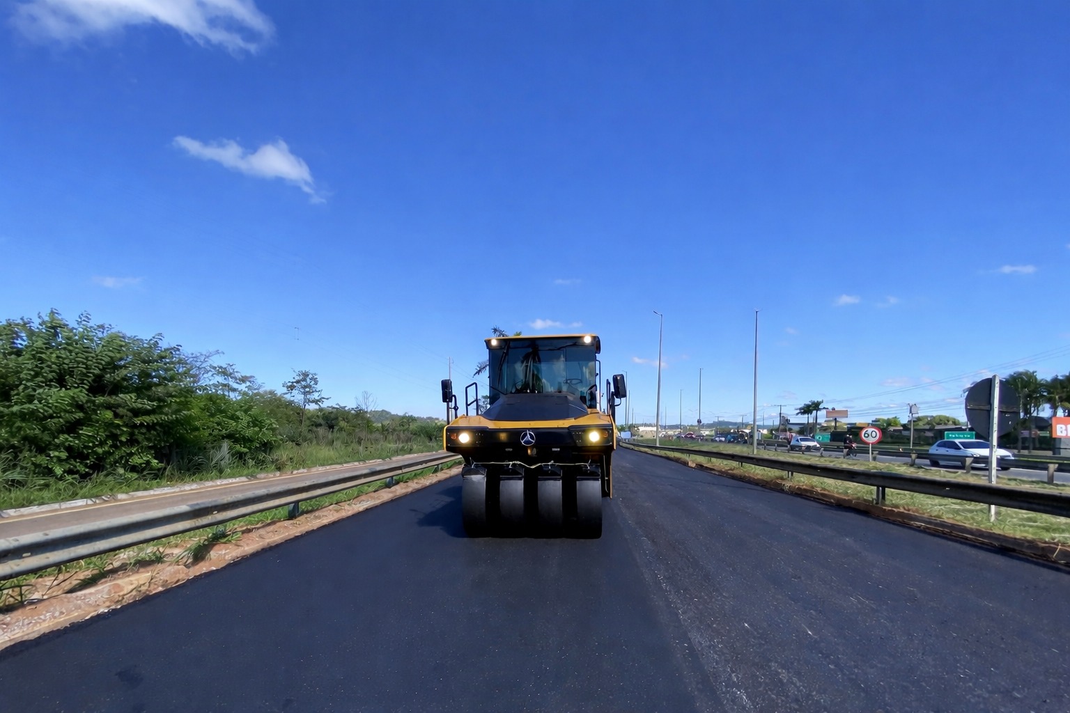 Goinfra inicia restauração de segundo trecho da GO-060