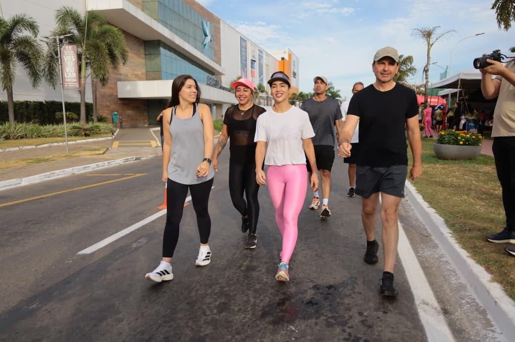 Avenida Independência vira grande rua de lazer aos domingos em Aparecida de Goiânia 