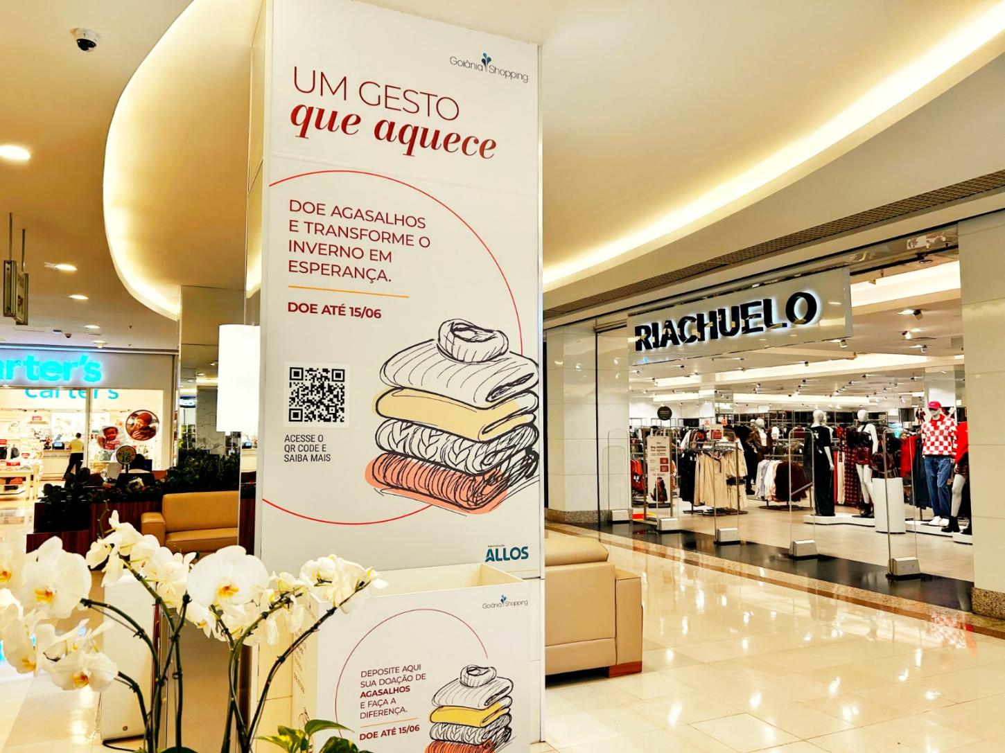 Goiânia Shopping promove campanha do agasalho e convida público para doações