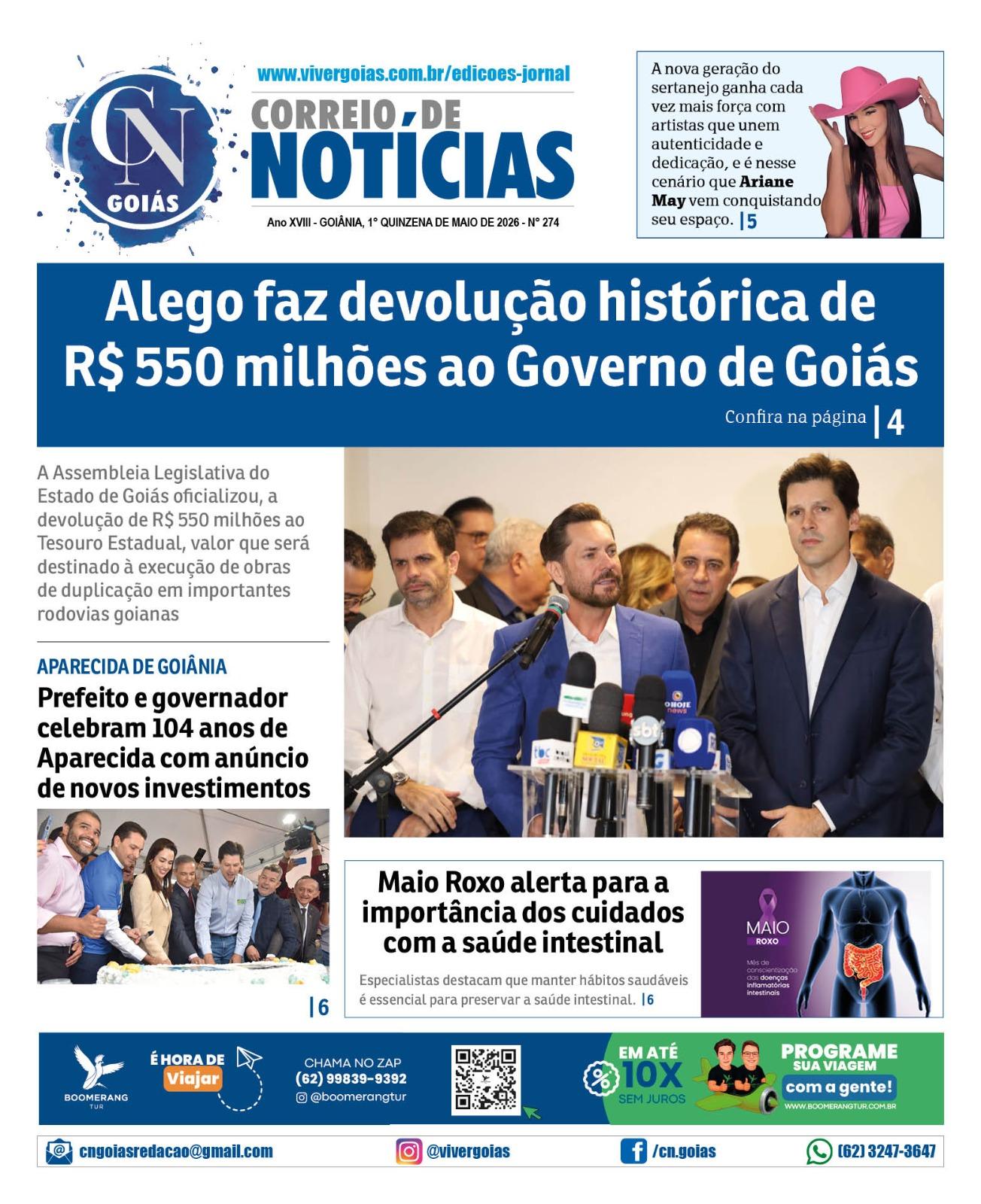 JORNAL CORREIO DE NOTICIAS