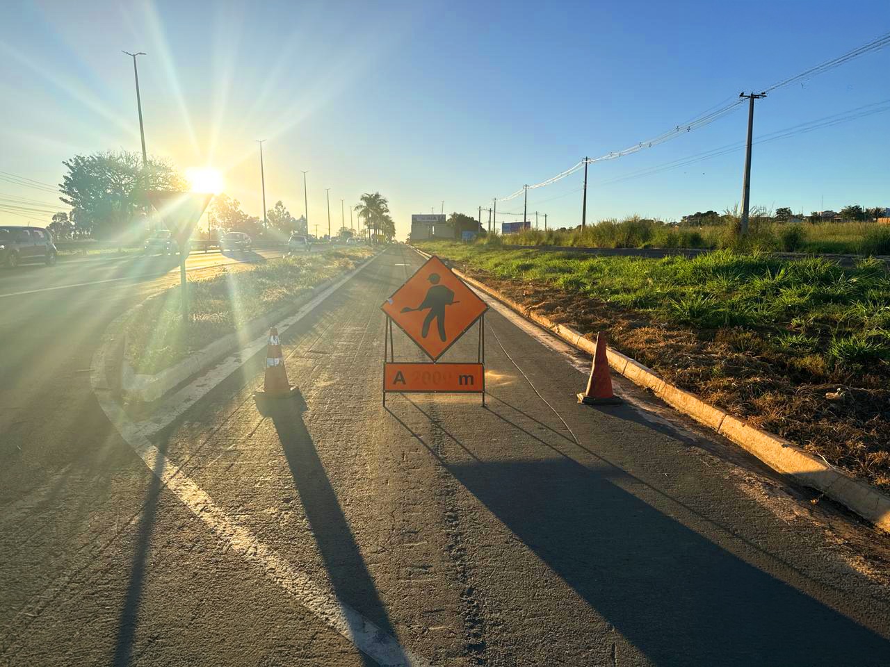 Pista de caminhada dos romeiros para Festa do Divino Pai Eterno passa por restauração