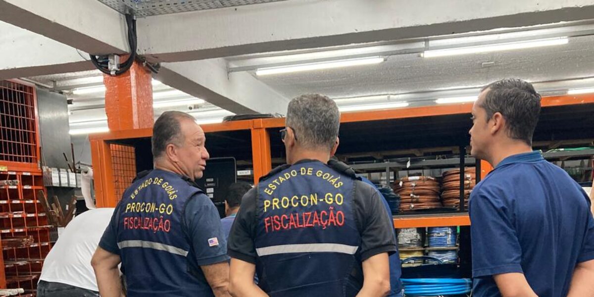 Procon realiza fiscalização para verificar qualidade de fios comercializados em Goiás