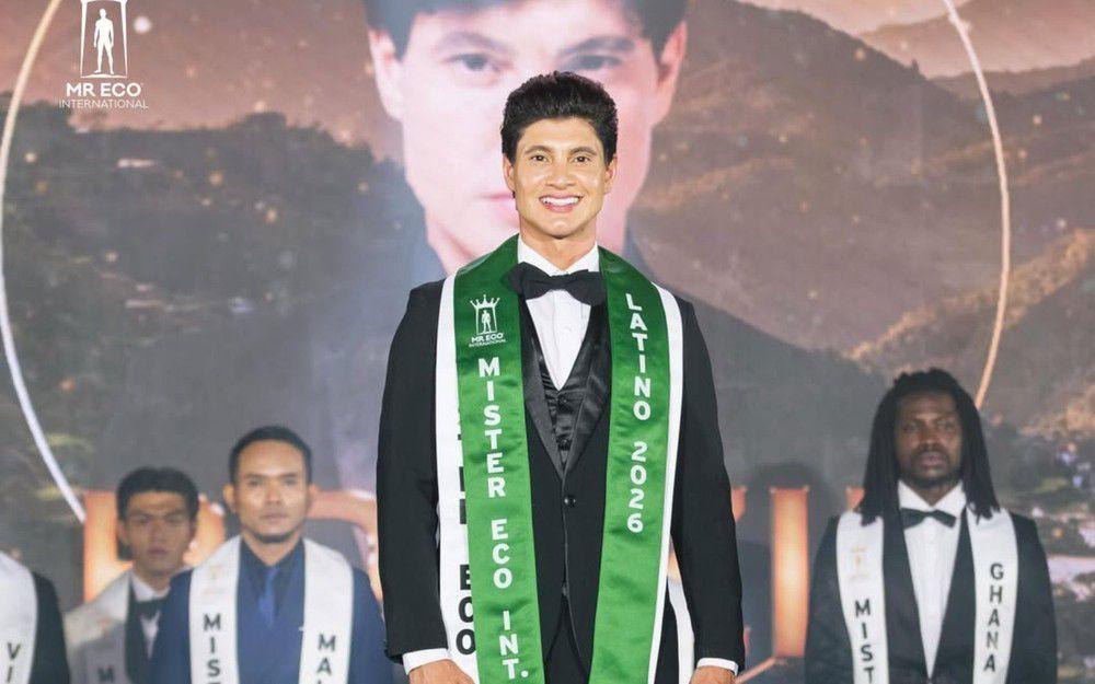 De Itaberaí para o mundo: médico goiano conquista título internacional de beleza nas Filipinas