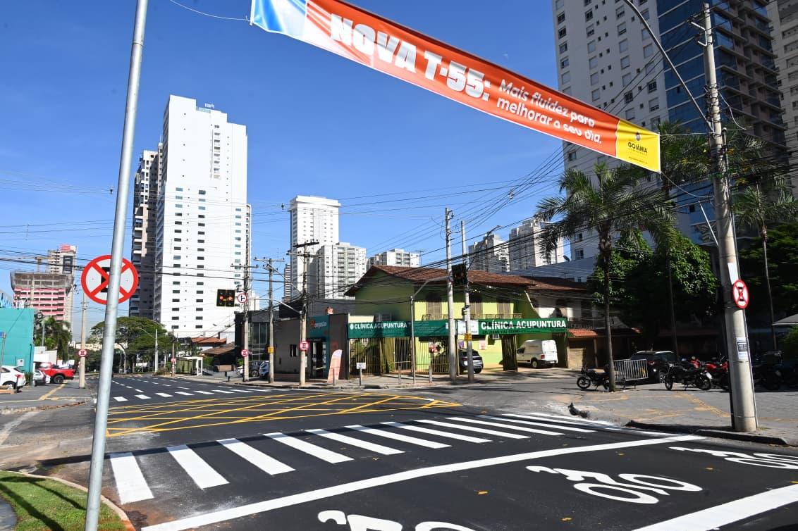 Mudanças no trânsito das avenidas T-10 e T-55 passam a valer neste sábado (13/6) 