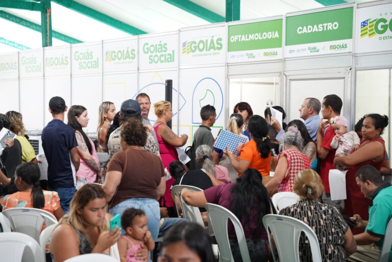 Saúde realiza mais de 1,6 mil atendimentos durante Goiás Social na Região Noroeste de Goiânia