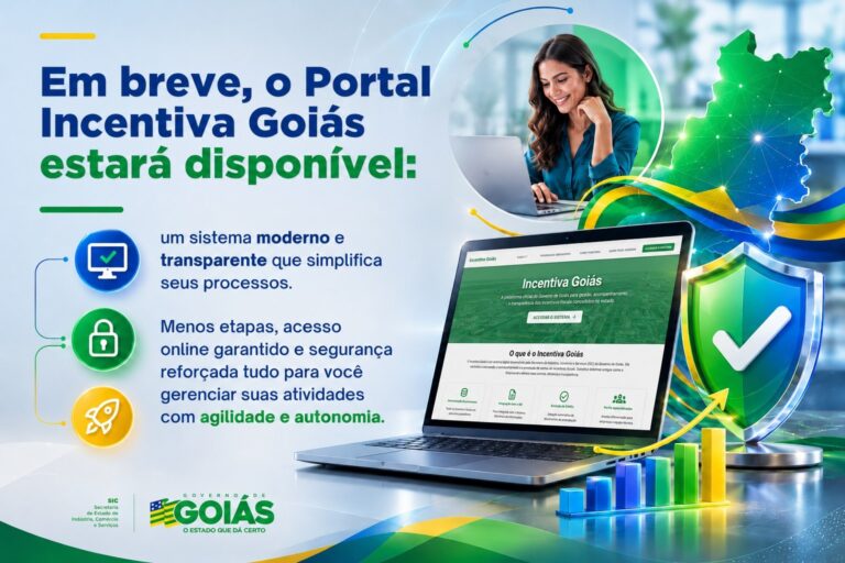 SIC lança Portal Incentiva Goiás
