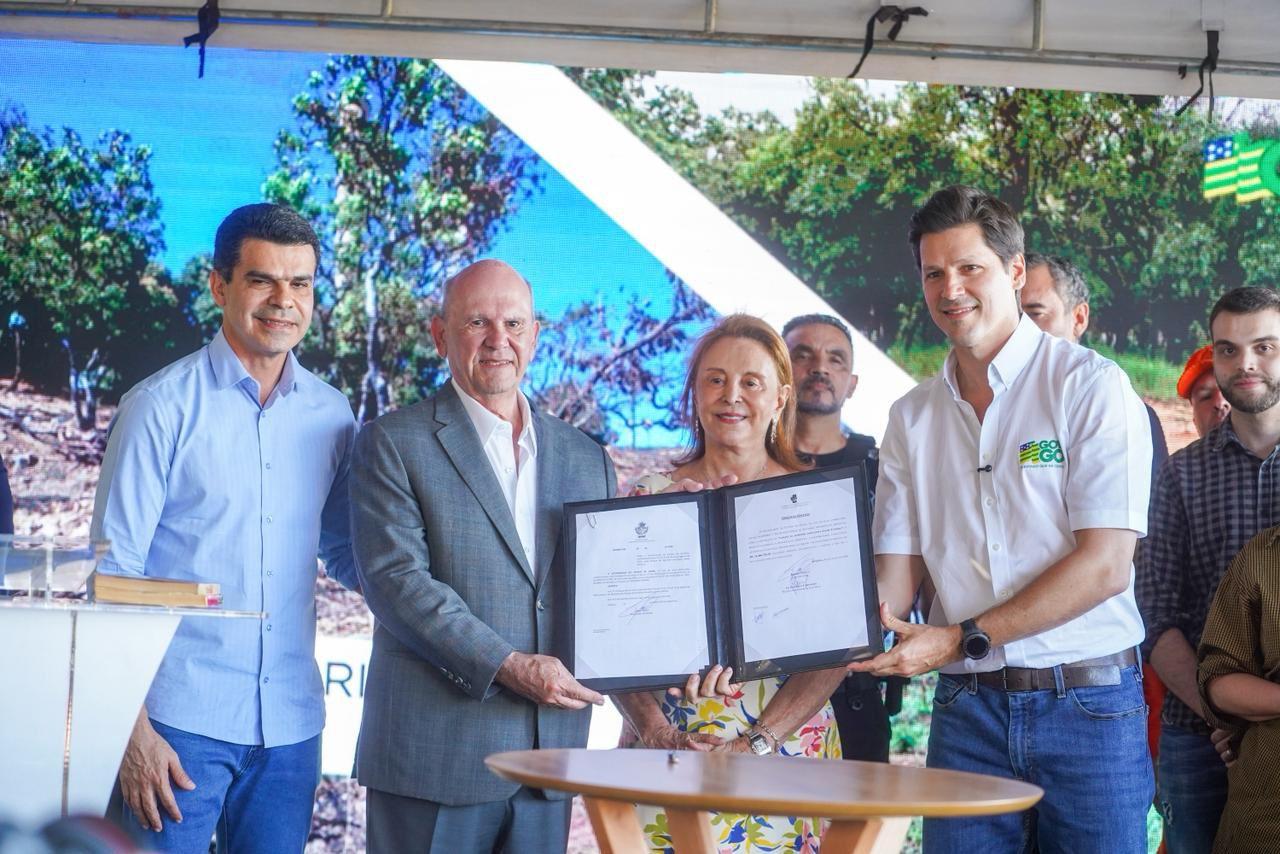 “Será novo cartão-postal”, diz Daniel Vilela no anúncio das obras do Parque Serrinha